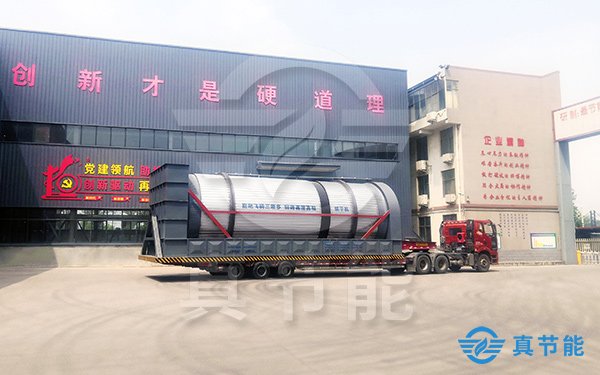 造紙污泥干化設(shè)備運(yùn)輸現(xiàn)場(chǎng)